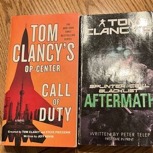 Tom Clancy's Op-Center and Splinter Cell Books